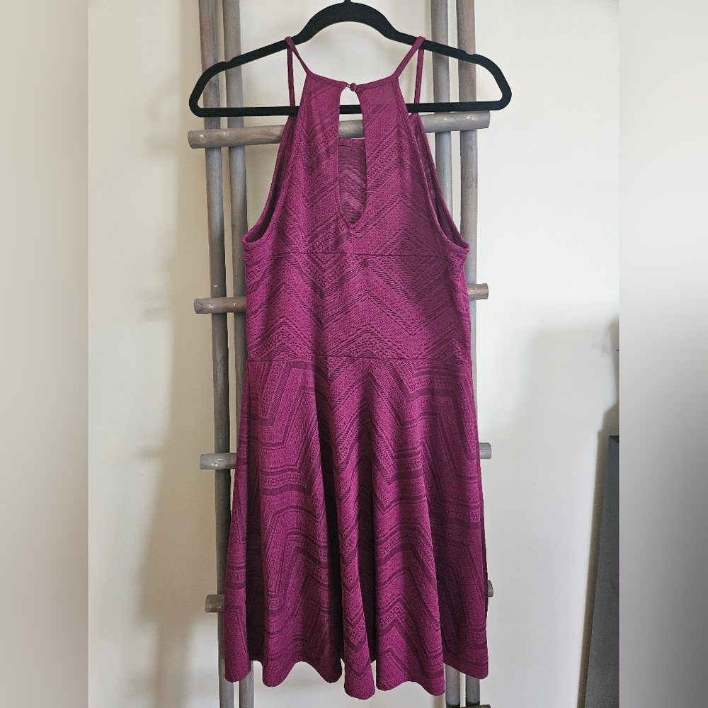 Stretch A-Line Mini Dress - Picture 4 of 7